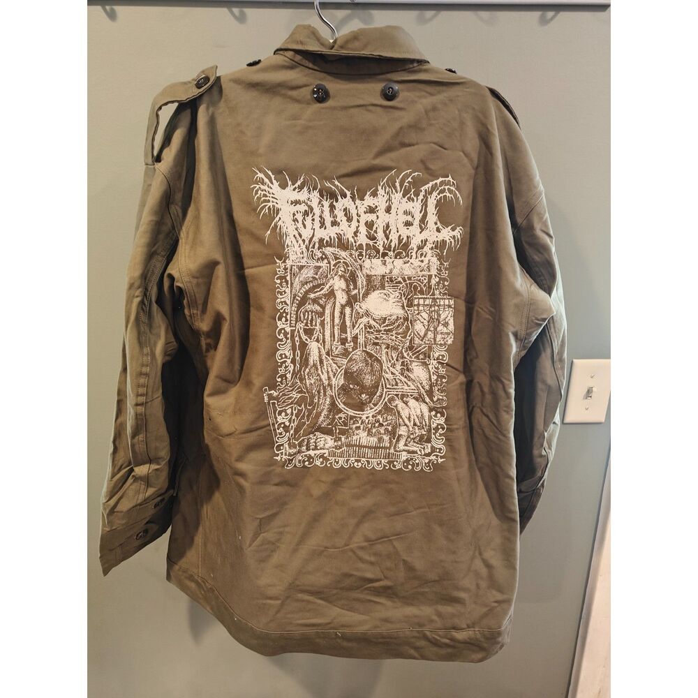 fullofhell military jacket XL full of hell